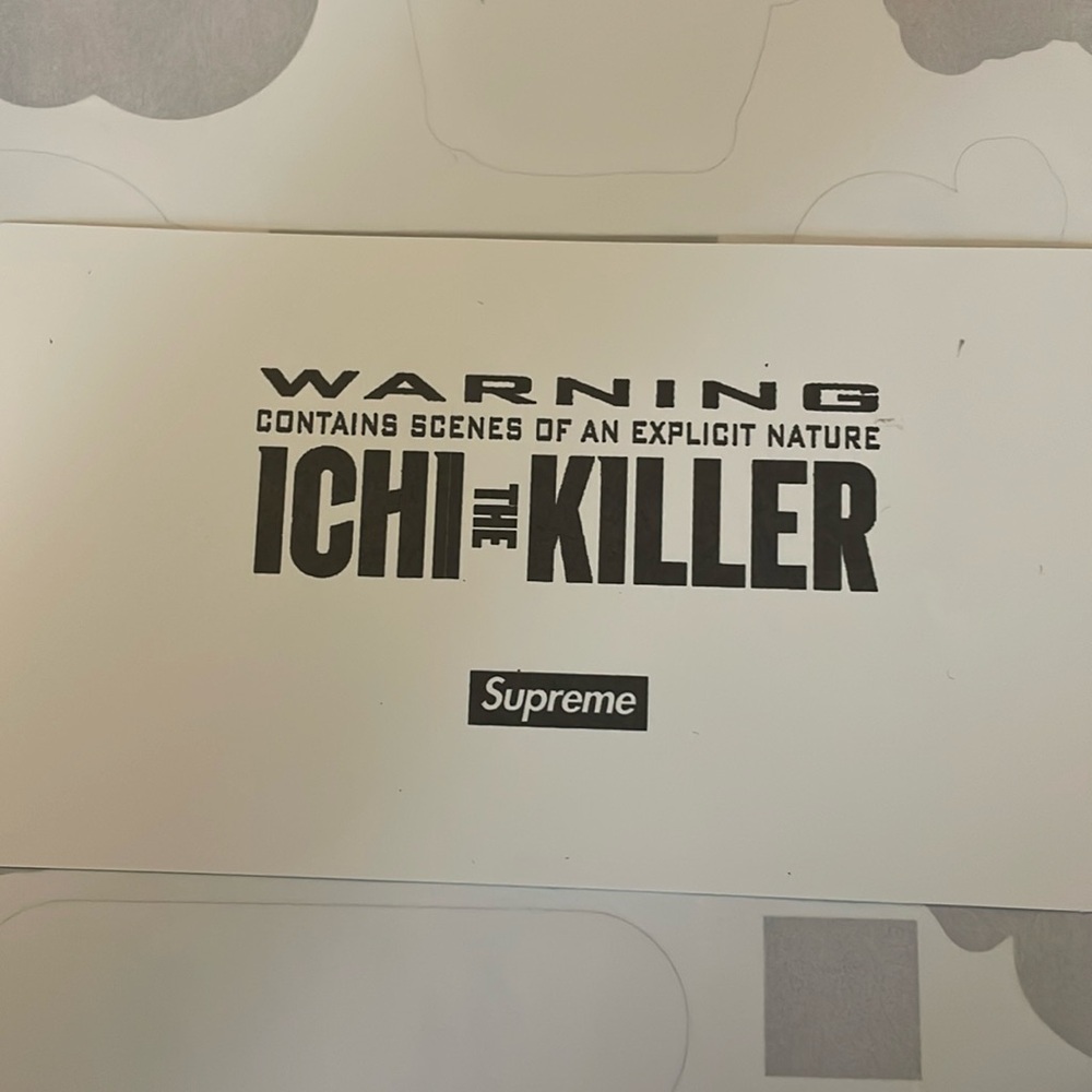 Supreme ichi the killer Sticker